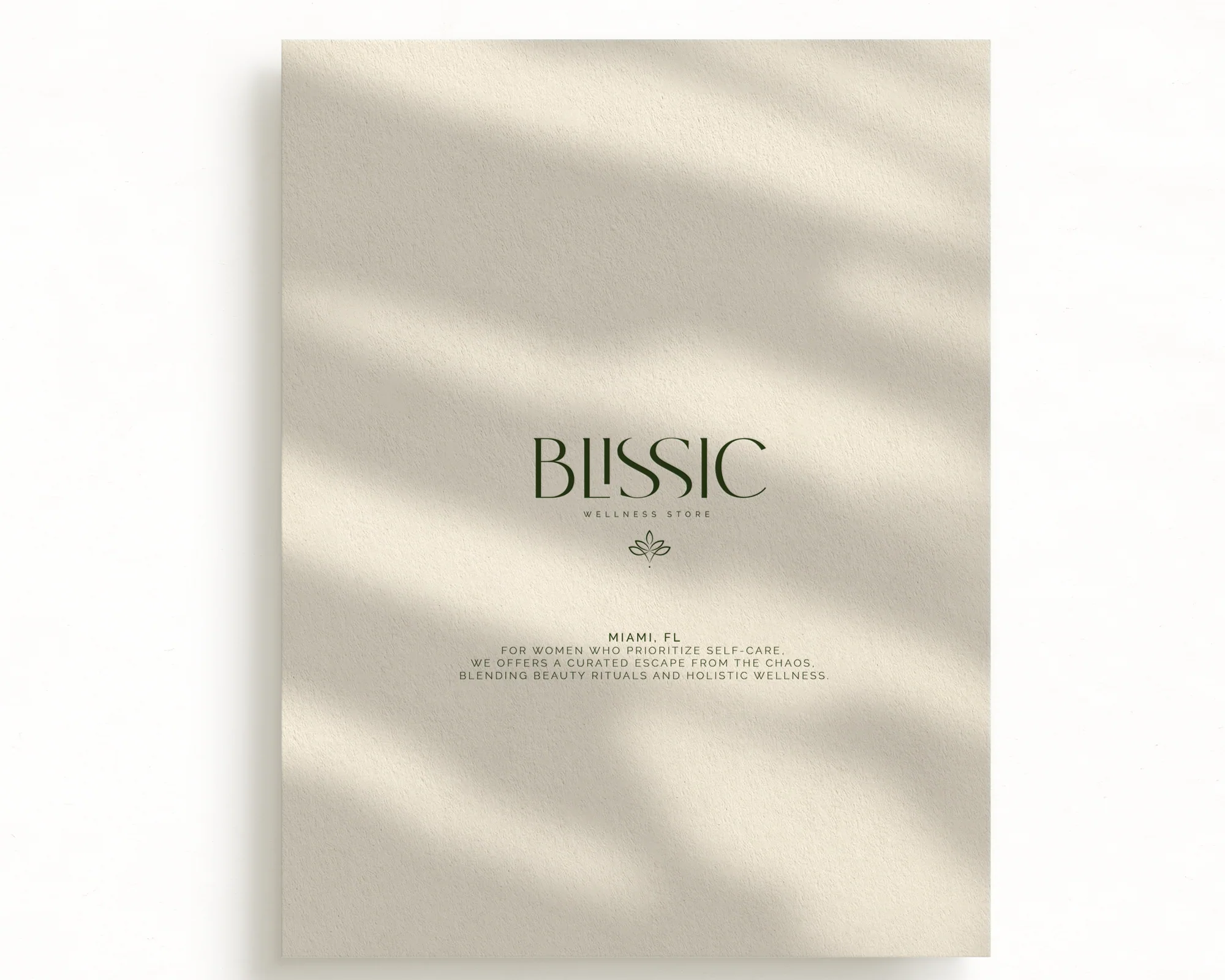 Blissic Wellness Brand Identity 007