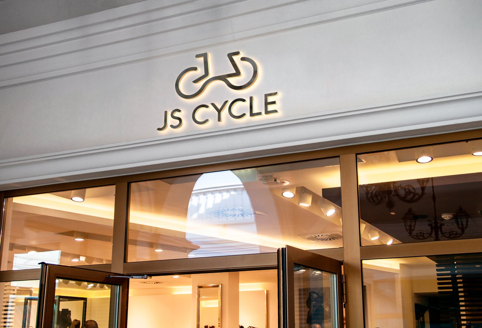 JS Cycle web design layout