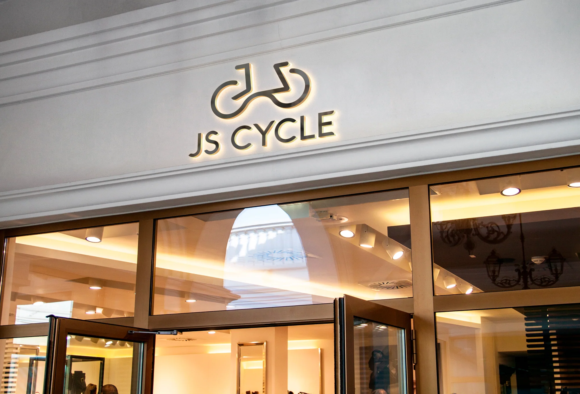 JS Cycle web design layout