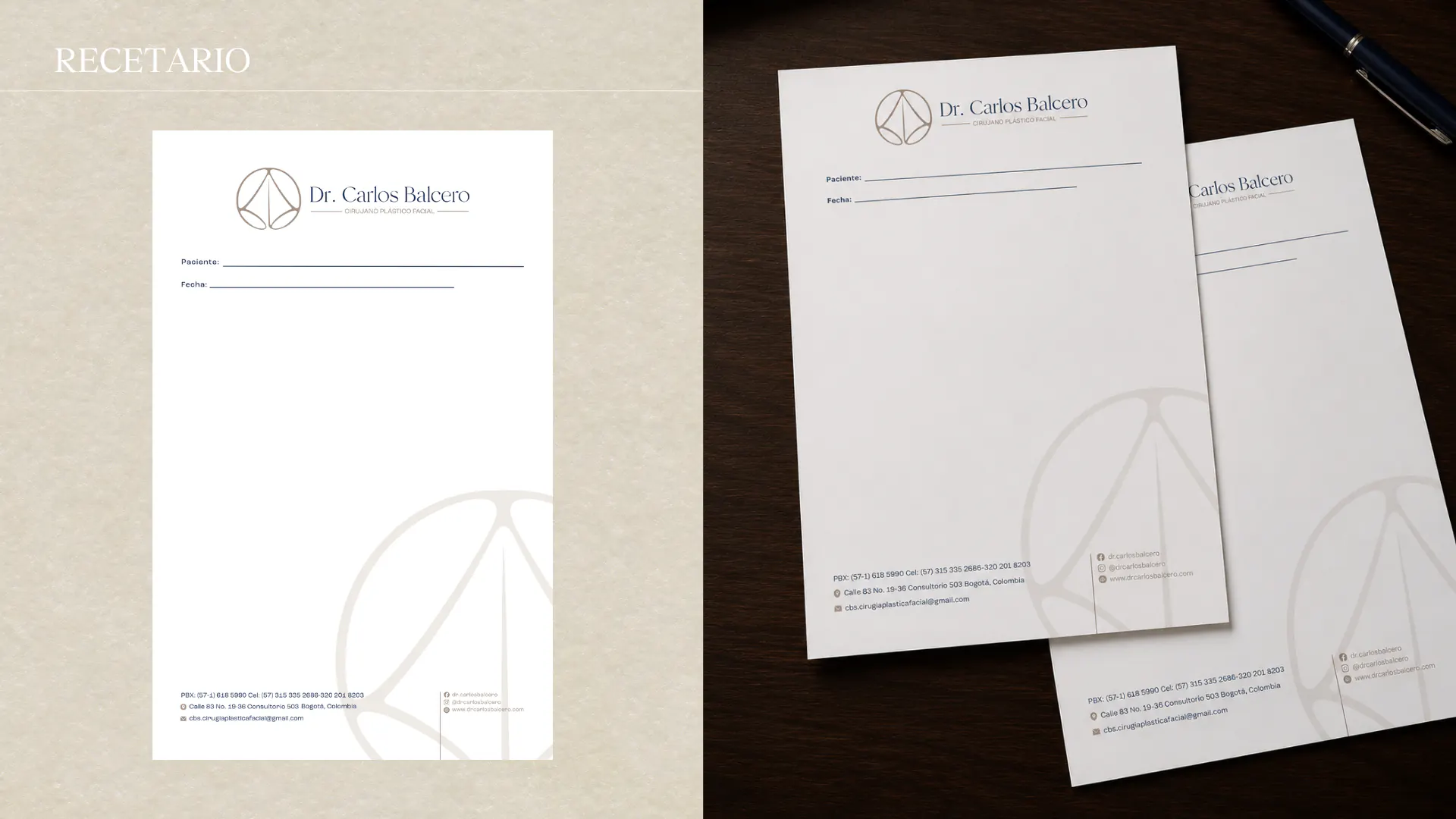 Standardized Clinical Prescription Pads