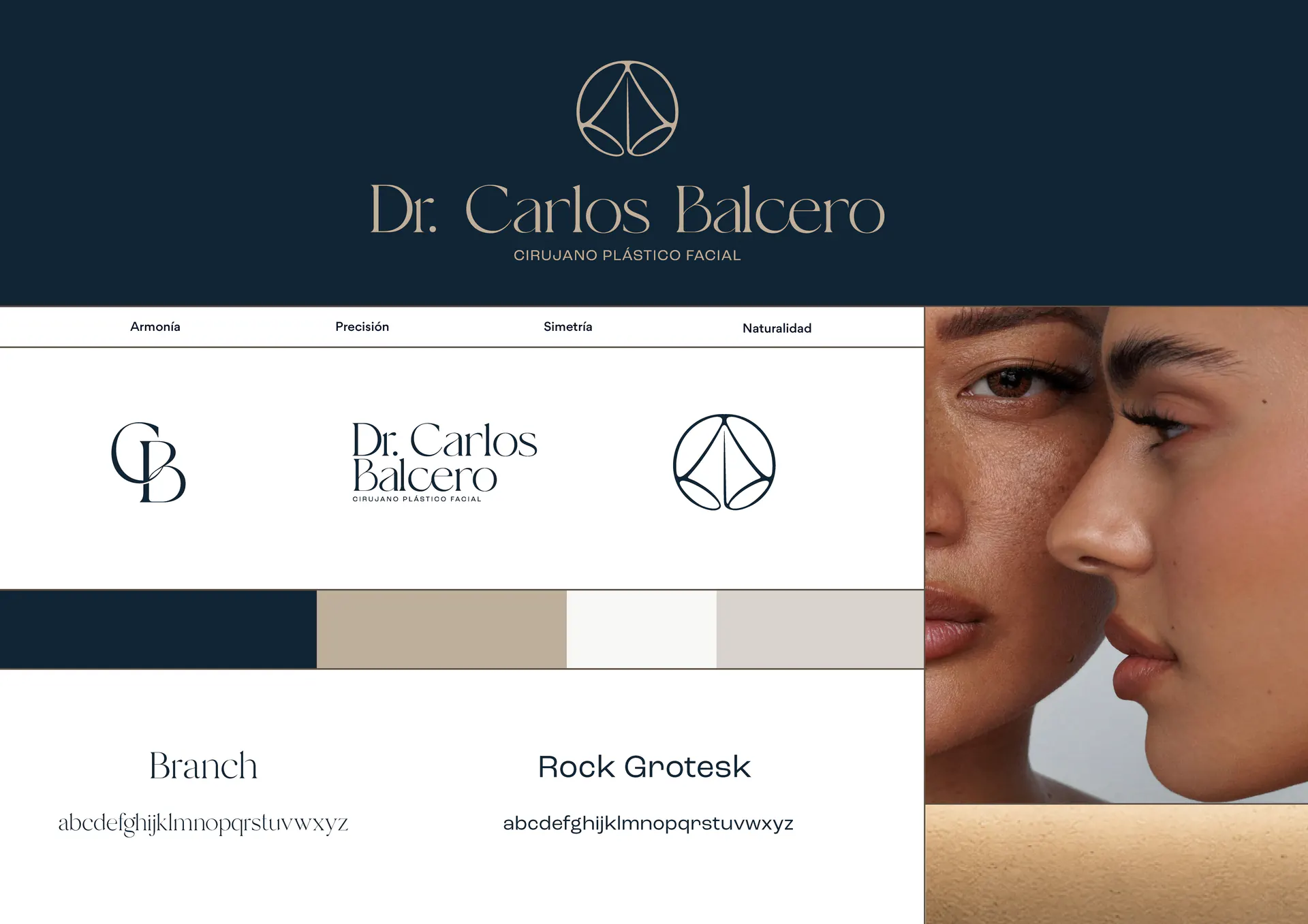 Dr. Carlos Balcero Brand Styleguide & Visual Identity System