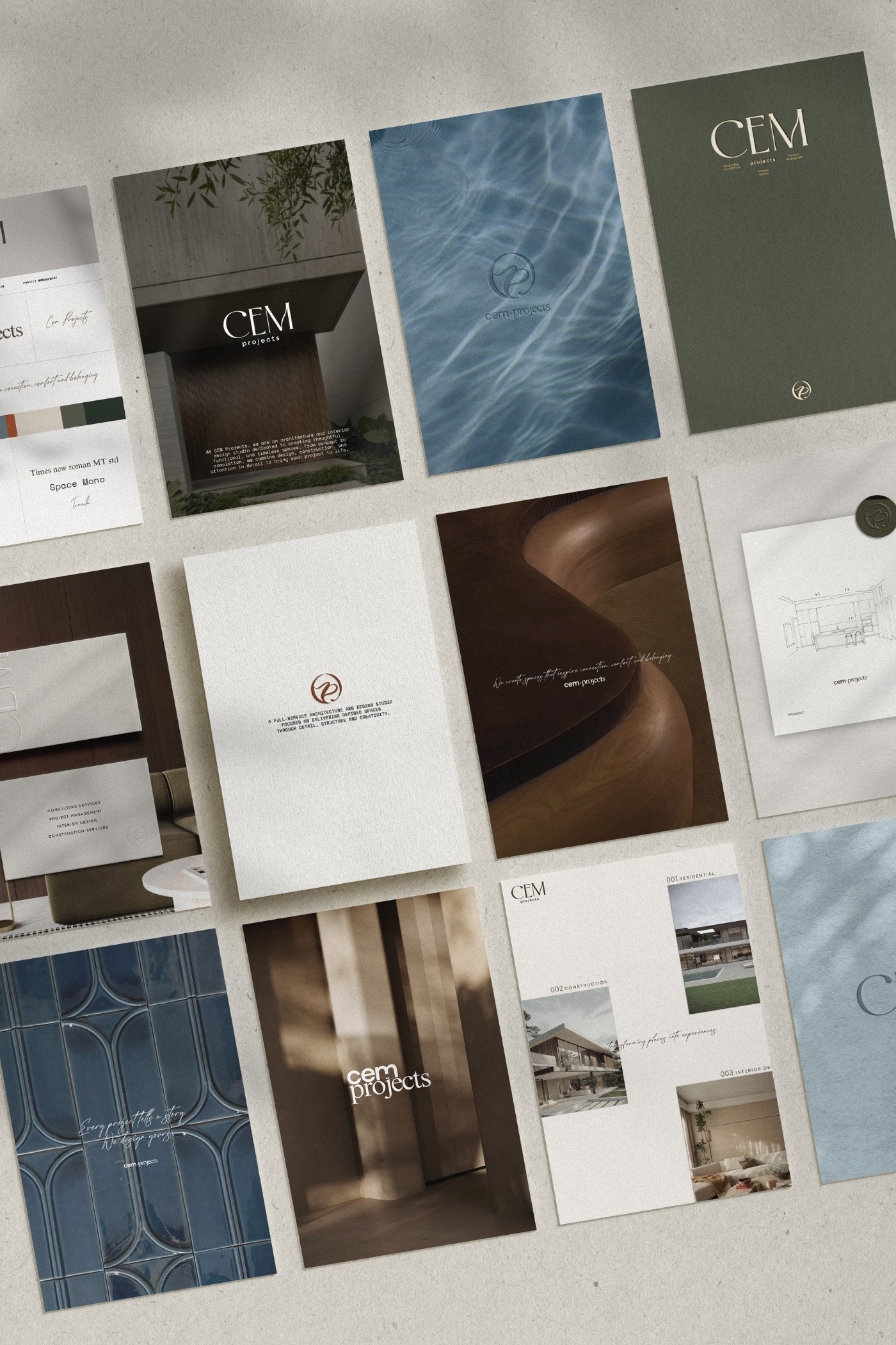 CEM Projects brand application 2