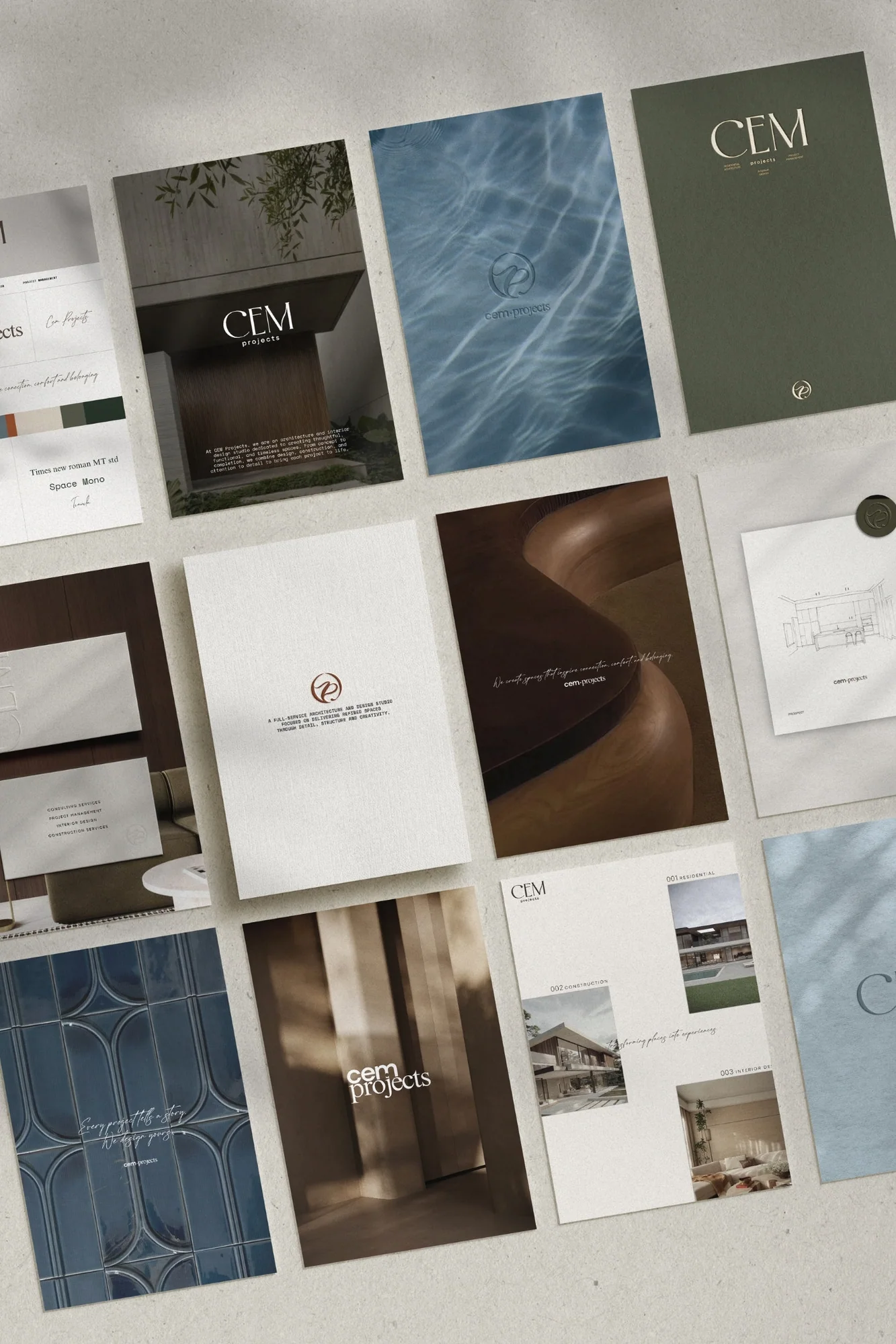 CEM Projects brand application 2